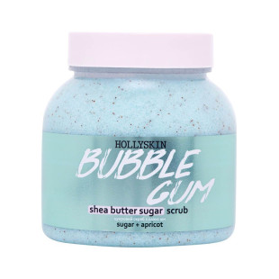 Цукровий скраб з олією ши і перлітом Hollyskin Bubble Gum 300 мл